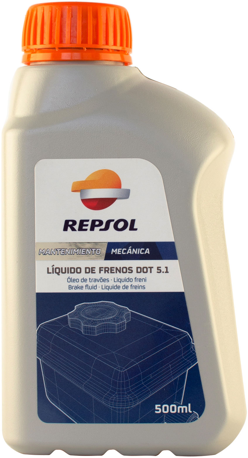 Гальмівна рідина REPSOL DOT 5.1 0,5 л (RP701B96)